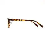 ピントグラス シニアグラス (老眼鏡1本で度数:+0.60D ~ +2.50Dの累進設計) オシャレフレームタイプ 鼈甲(べっこう)PG-807-TO