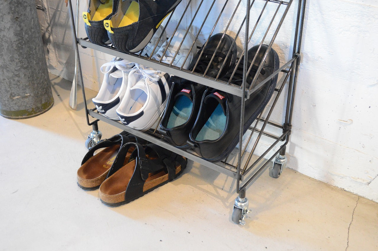 COLLEND コレンド<br>WW-WSR ワイヤーシューズラック シューズラック 靴箱 棚 収納